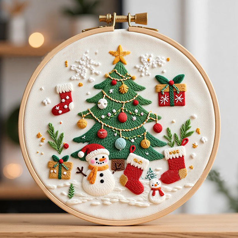 Christmas Tree 3D Embroidery Kit
