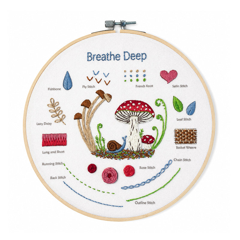 Forest Friends | Embroidery Kit for Beginners
