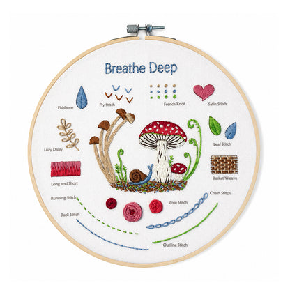 Forest Friends | Embroidery Kit for Beginners