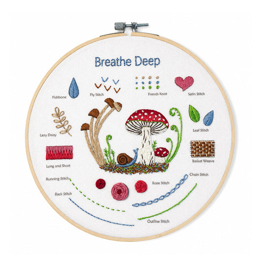 Forest Friends | Embroidery Kit for Beginners