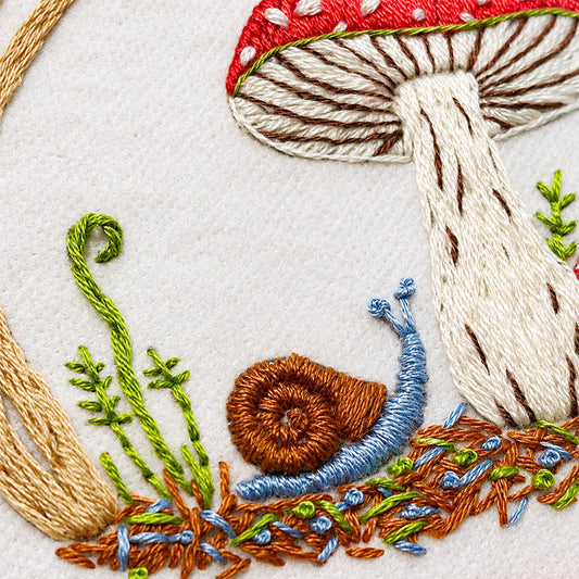 Forest Friends | Embroidery Kit for Beginners