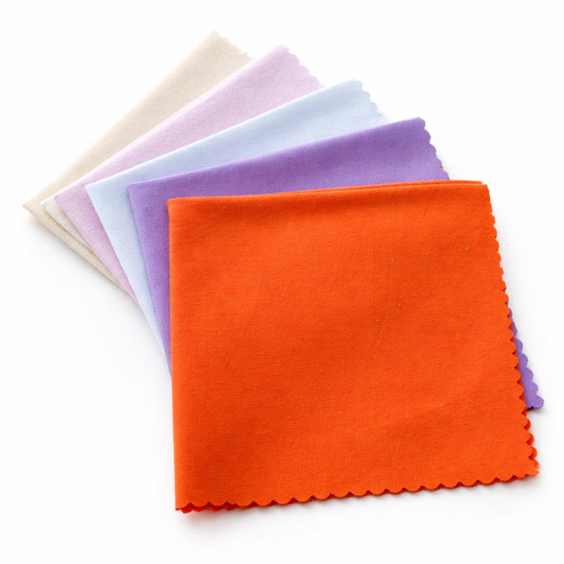 Colored Cotton Fabric Squares – 100% Cotton Embroidery Fabric