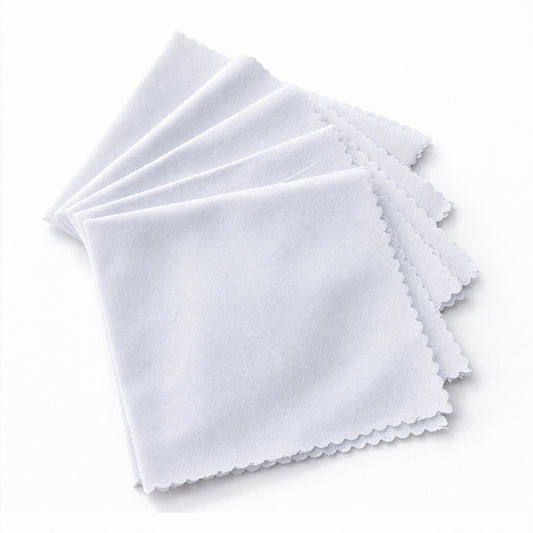 Five Piece Cotton Pack White