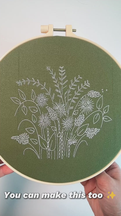 Wildflower Stitching Kit